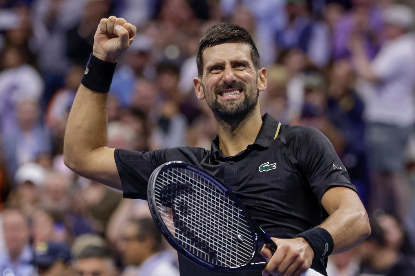 Novak Djokovic visar fin form. Foto: Adam Hunger/AP/TT