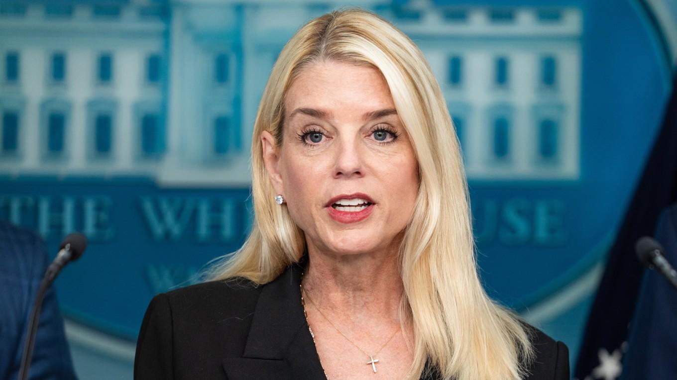 Den amerikanska justitieministern Pam Bondi. Foto: Madalina Kilroy