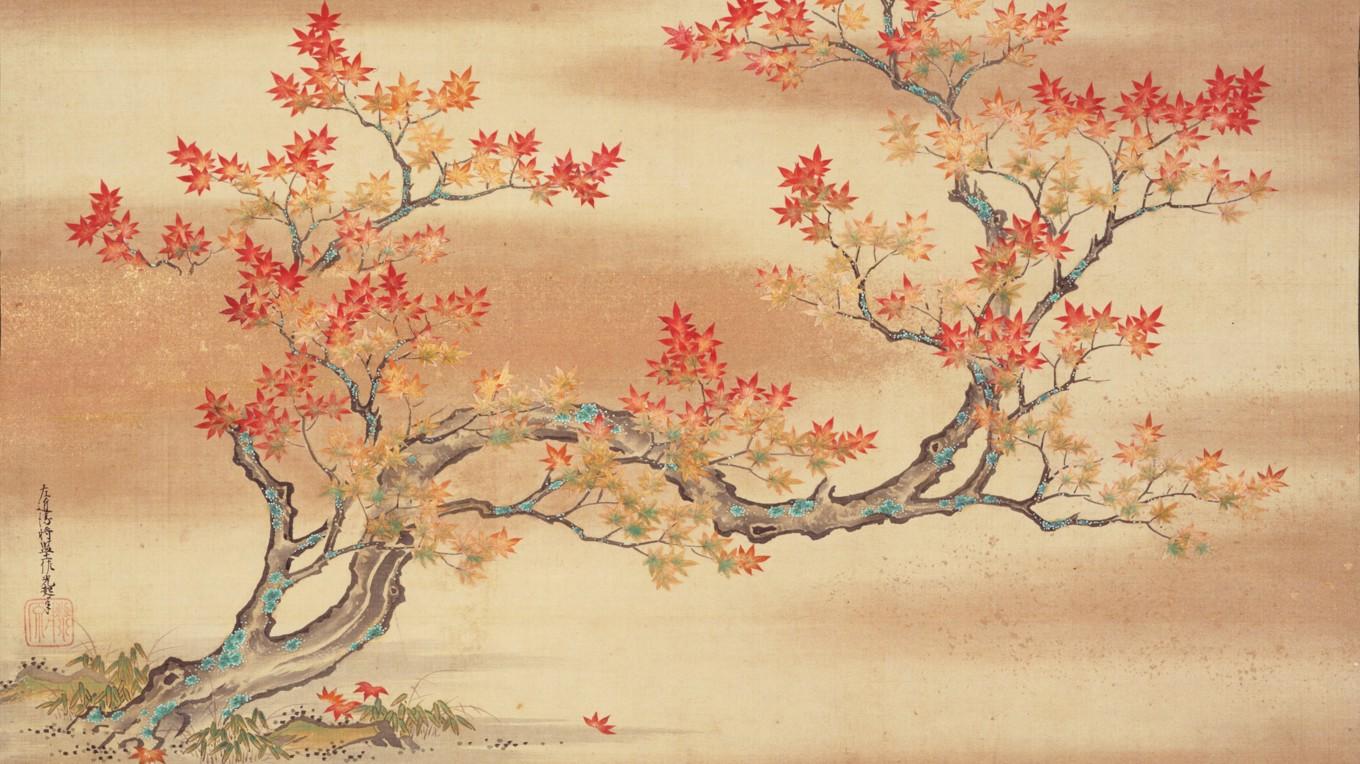 Målning av Tosa Mitsuoki (1617–1691). Foto: Kyoto National Museum