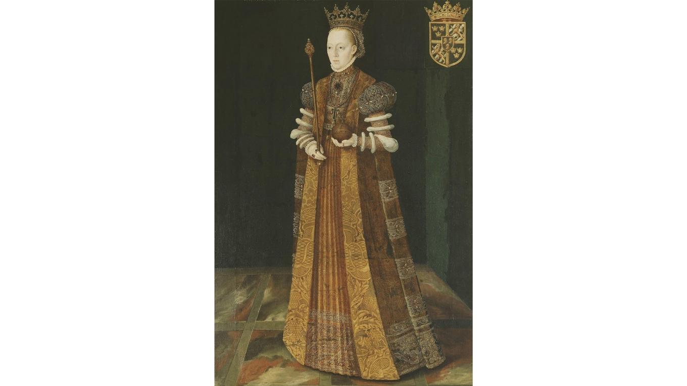 Målning föreställande drottning Margareta av Johan Baptista van Uther. Målningen tros vara utförd på 1560-talet, efter både Margaretas och Gustavs bortgång. Den finns i dag på Nationalmuseum. Foto: Nationalmuseum