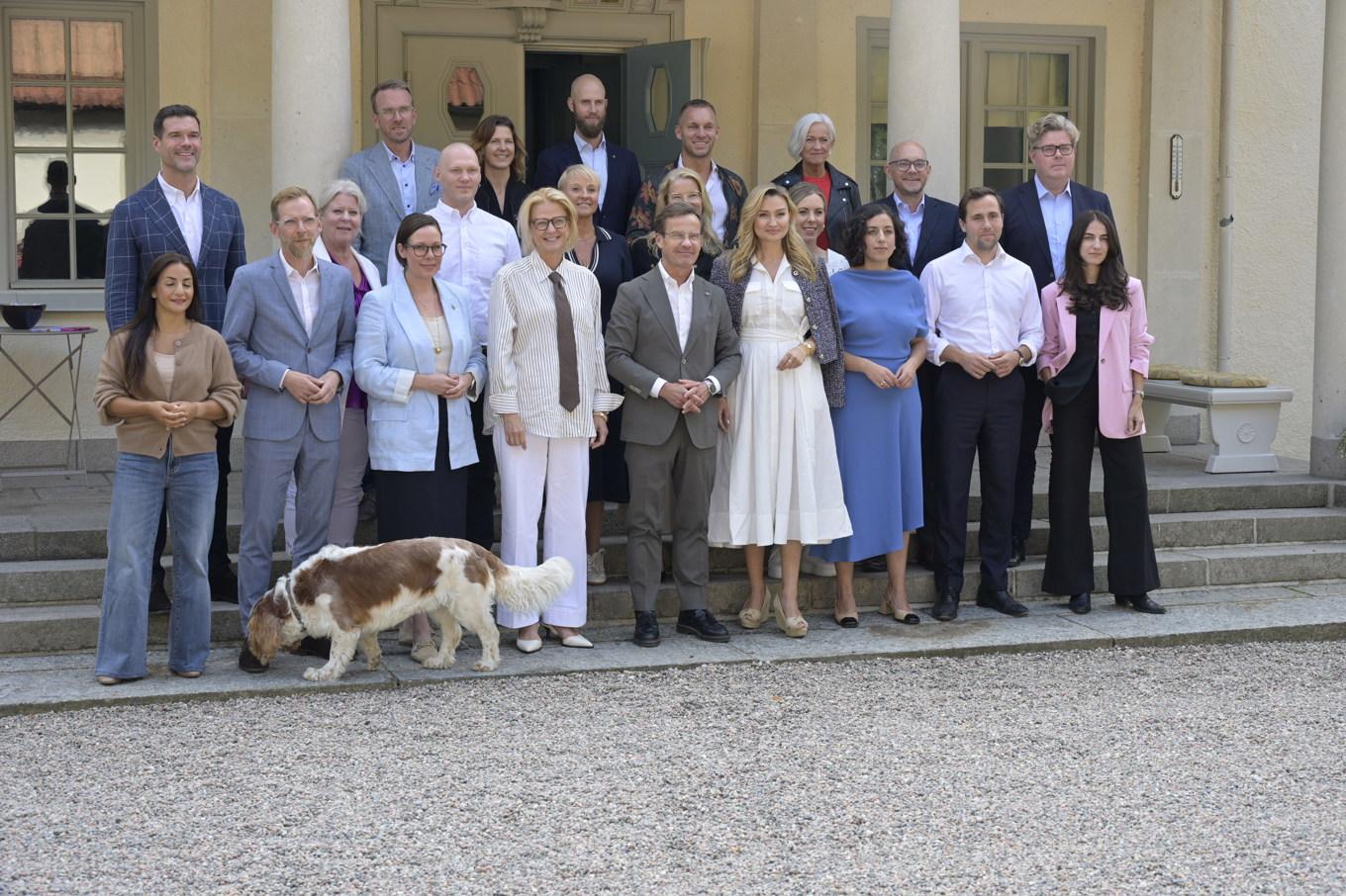 Regeringen samlas på Harpsund 2025. Foto: Roger Sahlström.