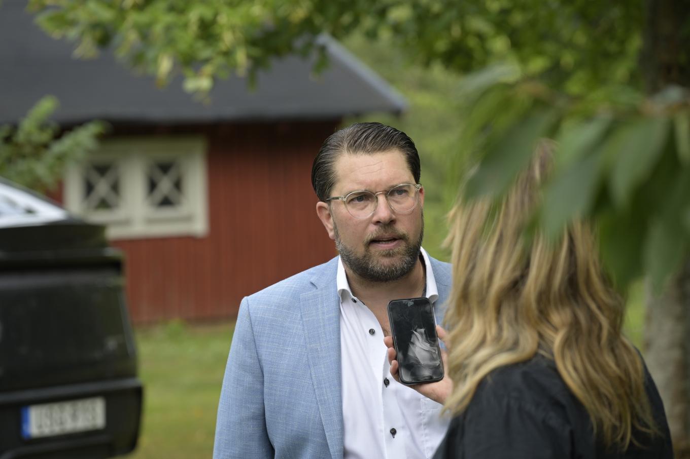 Jimmie Åkesson har öppnat valåret. Foto: Roger Sahlström