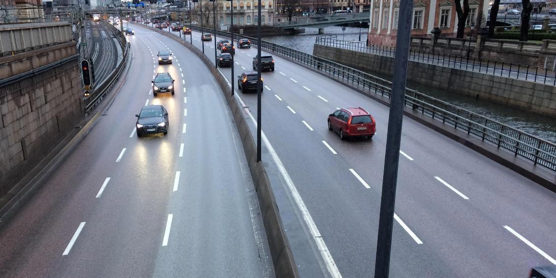 Stockholmstrafik. Foto: Tony Lingefors