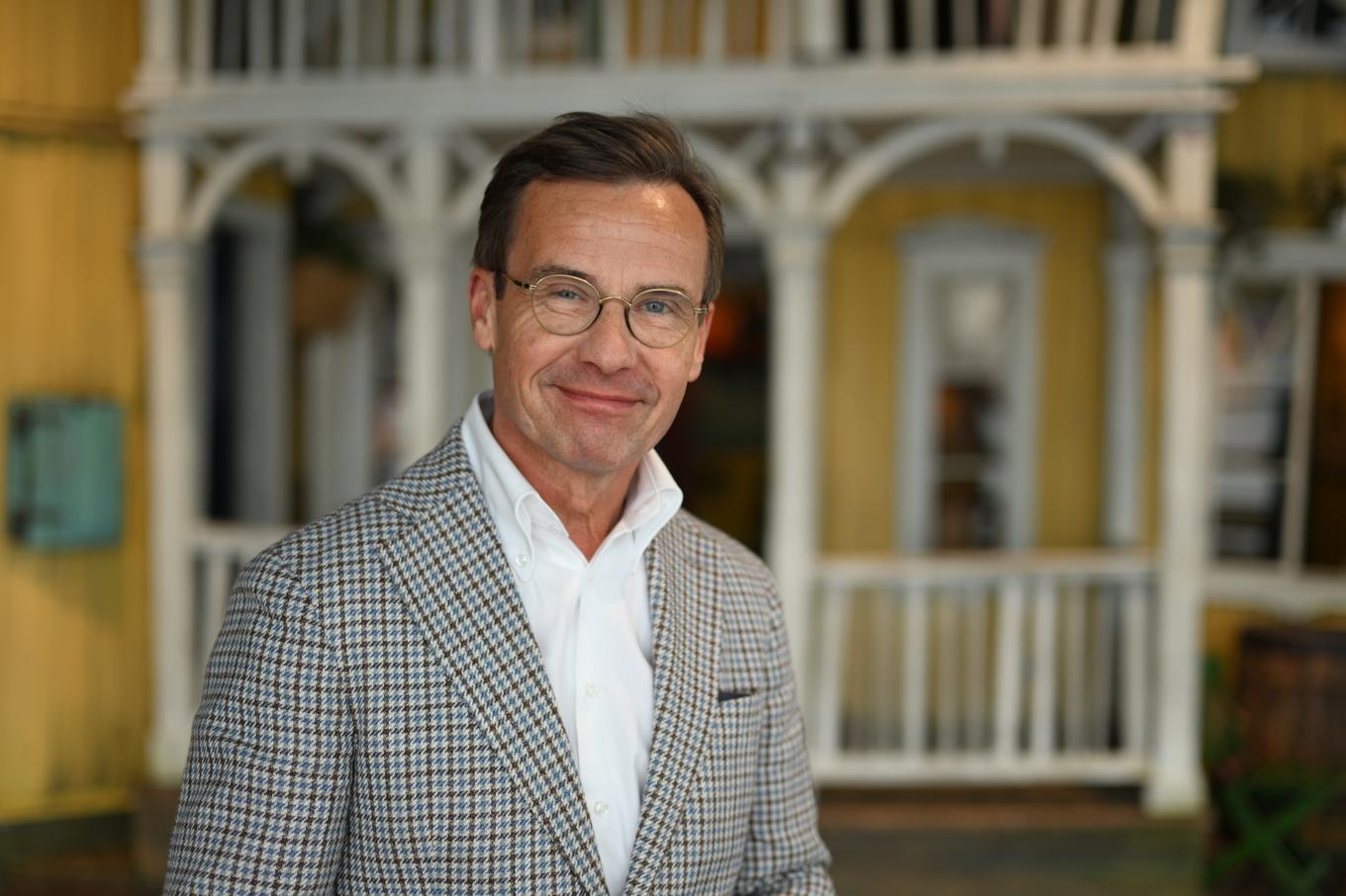 Statsminister Ulf Kristersson (M) hoppas att den svenska kulturkanon ska "öppna upp gemensamma svenska rum". Arkivbild. Foto: Magnus Lejhall/TT
