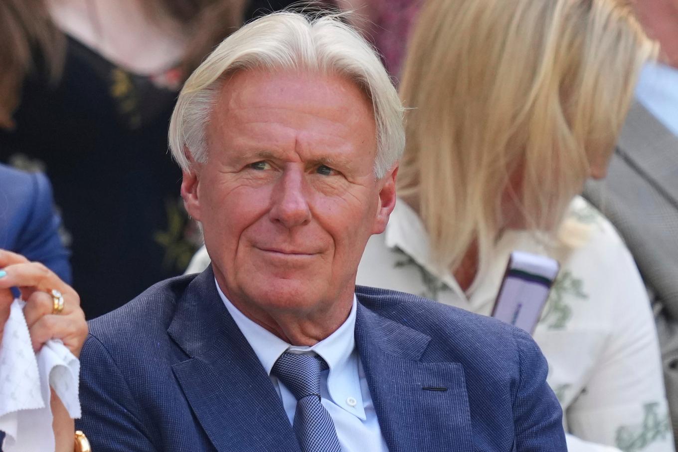Björn Borg under Wimbledon i somras. Foto: Kirsty Wigglesworth/AP/TT