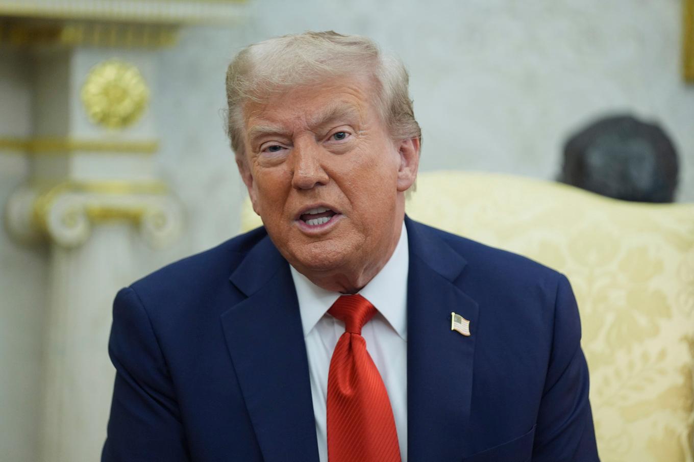 USA:s president Donald Trump. Arkivbild. Foto: Evan Vucci/AP/TT