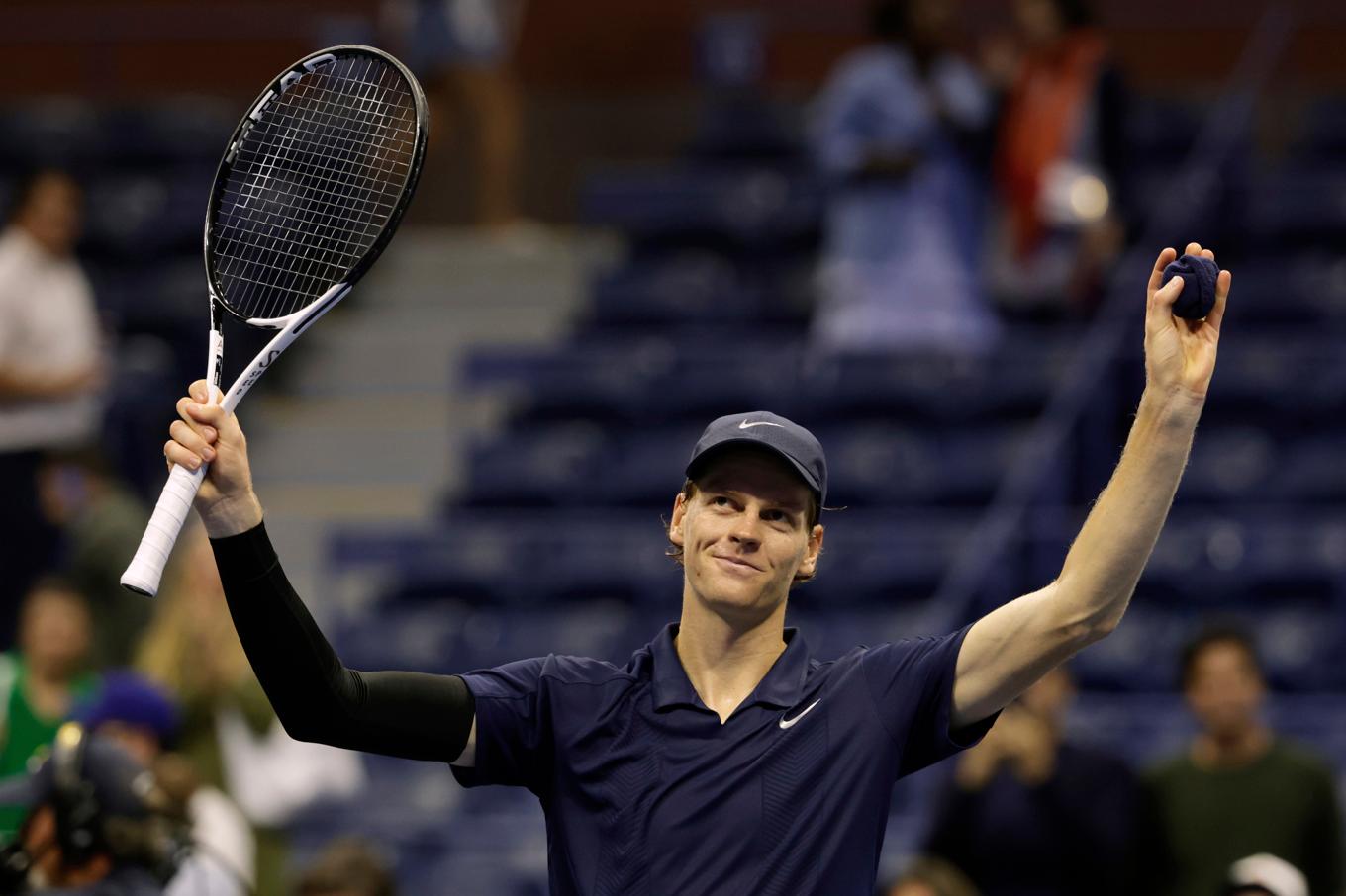 Jannik Sinner fortsätter övertyga i US Open. Foto: Adam Hunger/AP/TT