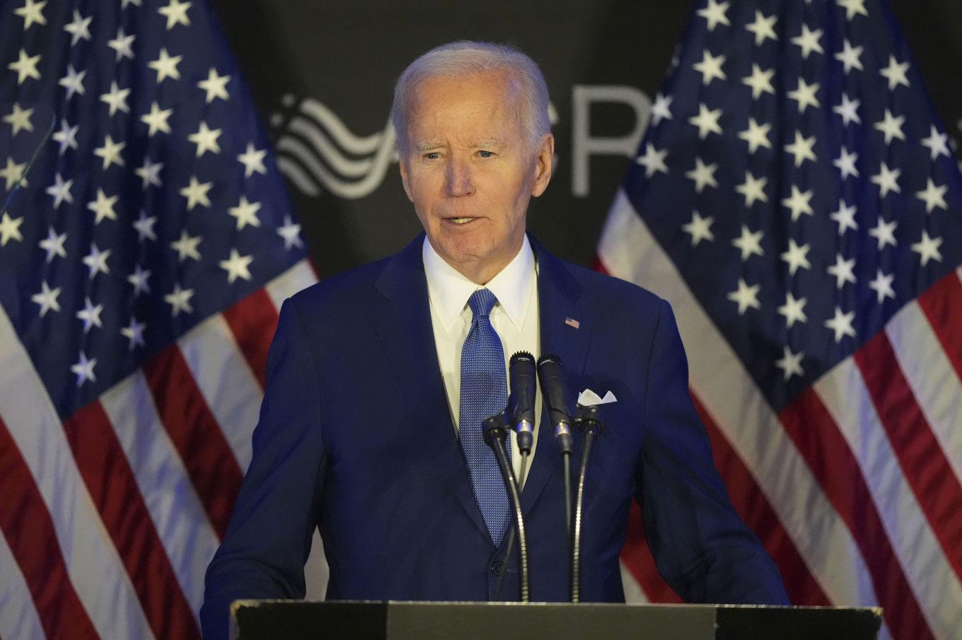 Joe Biden har opererats för hudcancer. Arkivbild. Foto: Nam Y. Huh/AP/TT