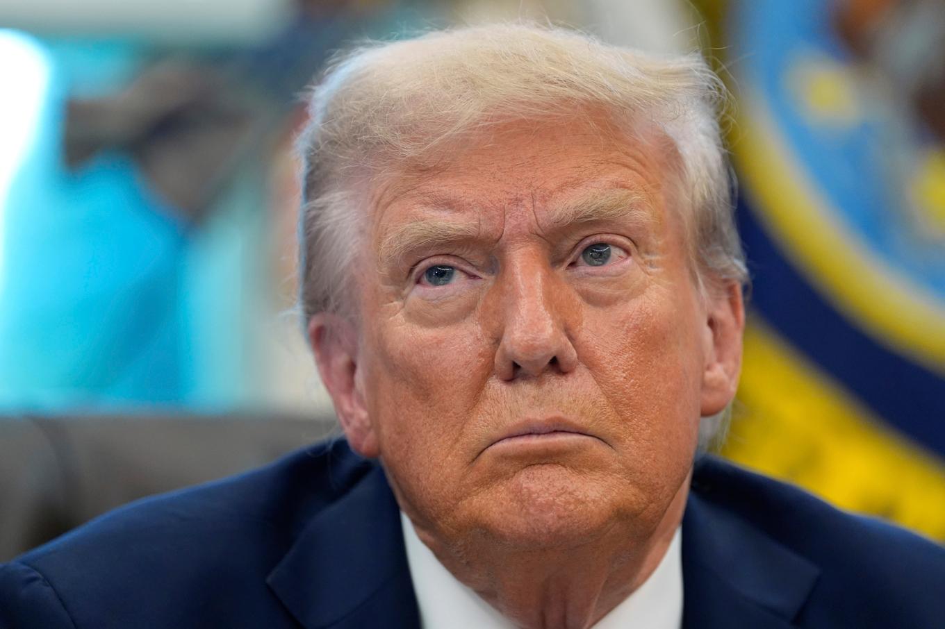 President Donald Trump säger att USA för samtal med Hamas. Foto: Alex Brandon/AP/TT