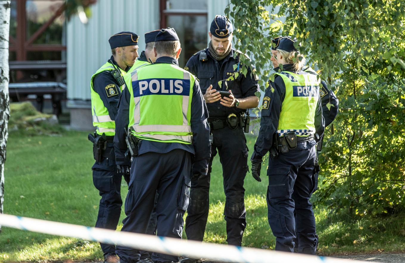 En stor sökinsats drogs igång efter larmet om att barnet försvunnit. Arkivbild. Foto: Joachim Nywall/TT