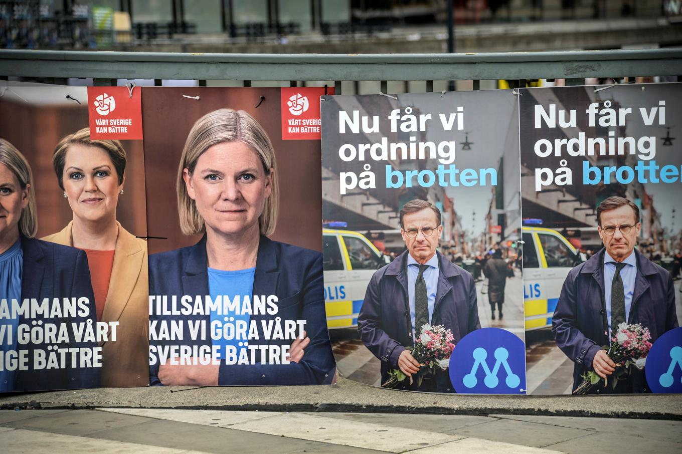 Om ett år är det val igen. Arkivbild. Foto: Anders Wiklund/TT