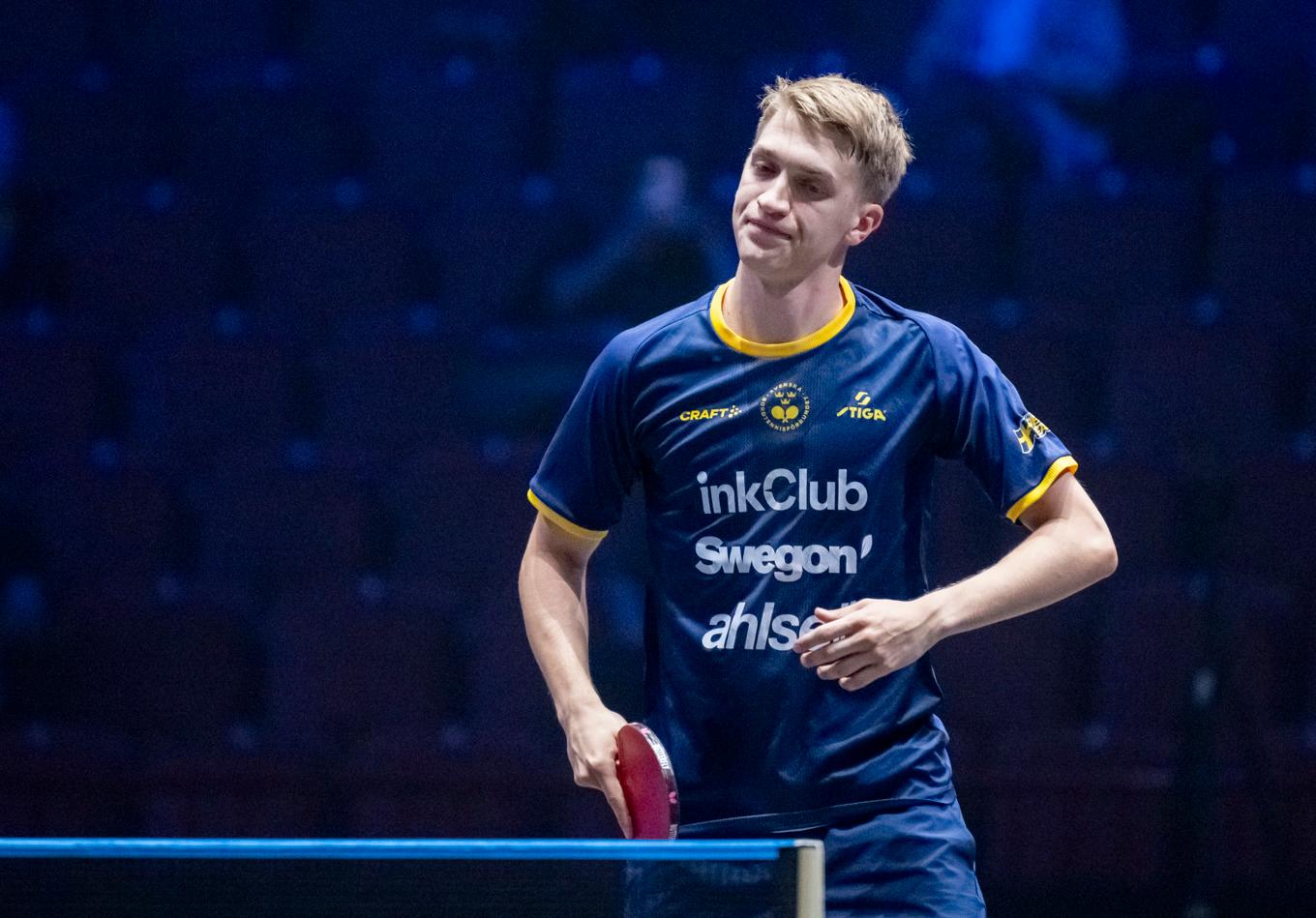 Anton Källberg förlorade mot Woojin Jang. Arkivbild. Foto: Johan Nilsson / TT