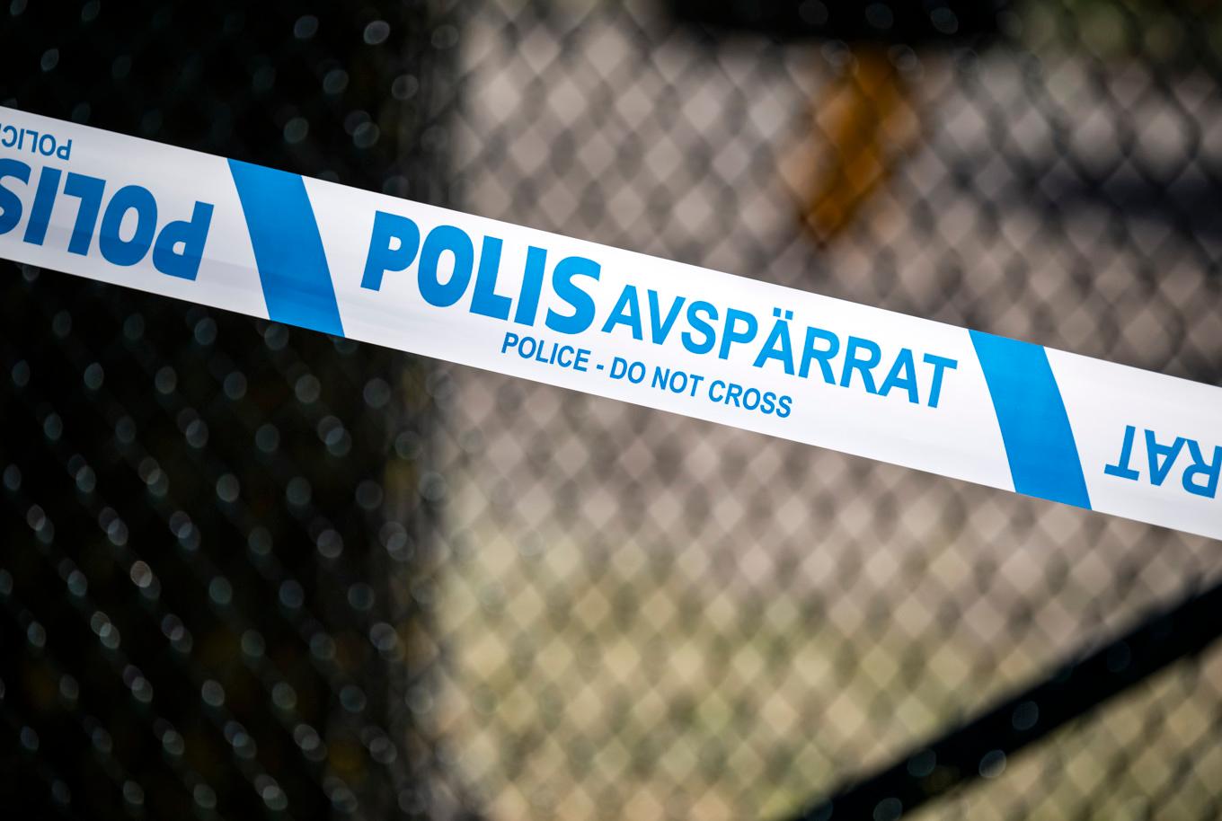 En minderårig har omhändertagits efter att ha varit beväpnad med kniv på en skola i Håbo. Arkivbild. Foto: Johan Nilsson/TT