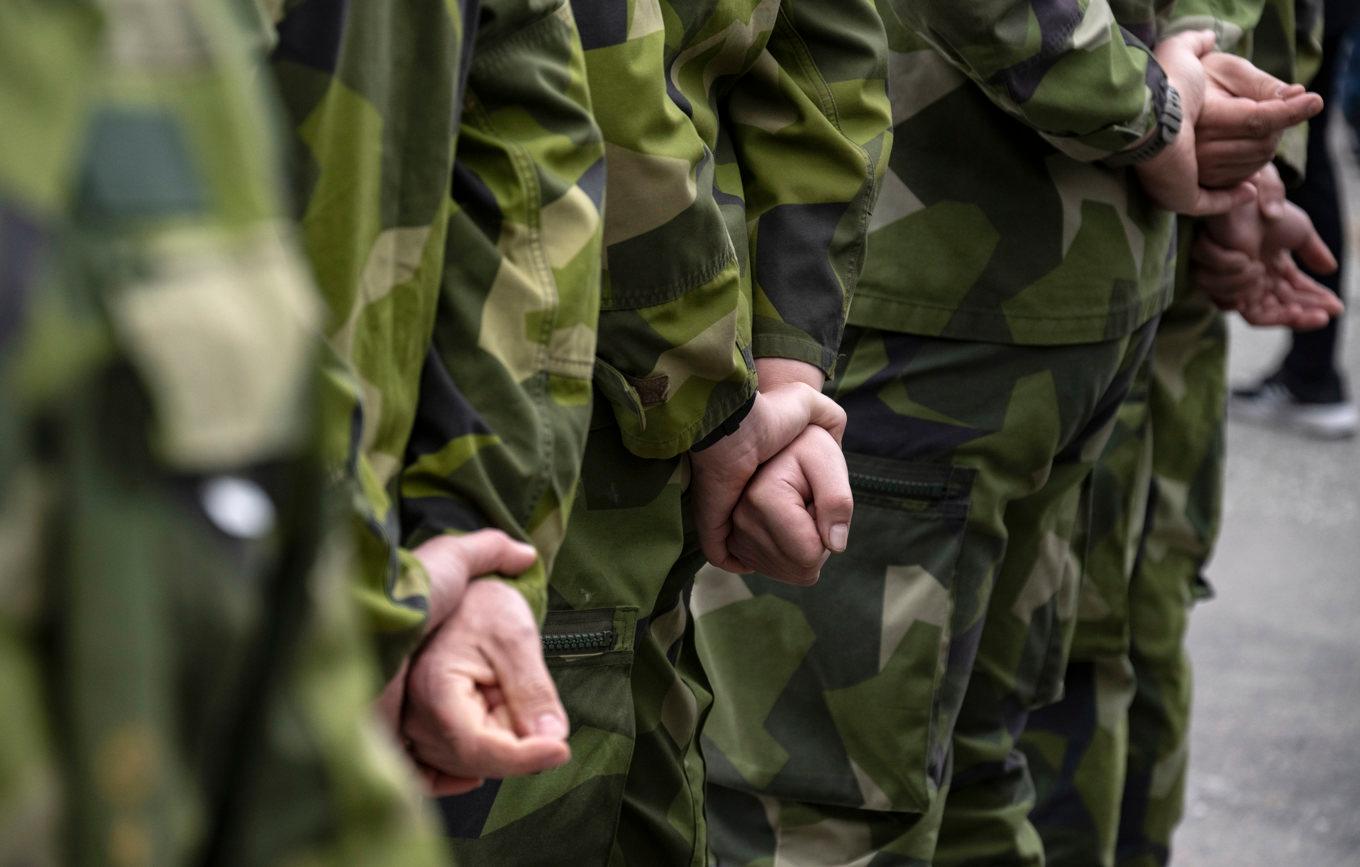 En ung man har dömts för svikande av försvarsplikt. Arkivbild. Foto: Johan Nilsson/TT