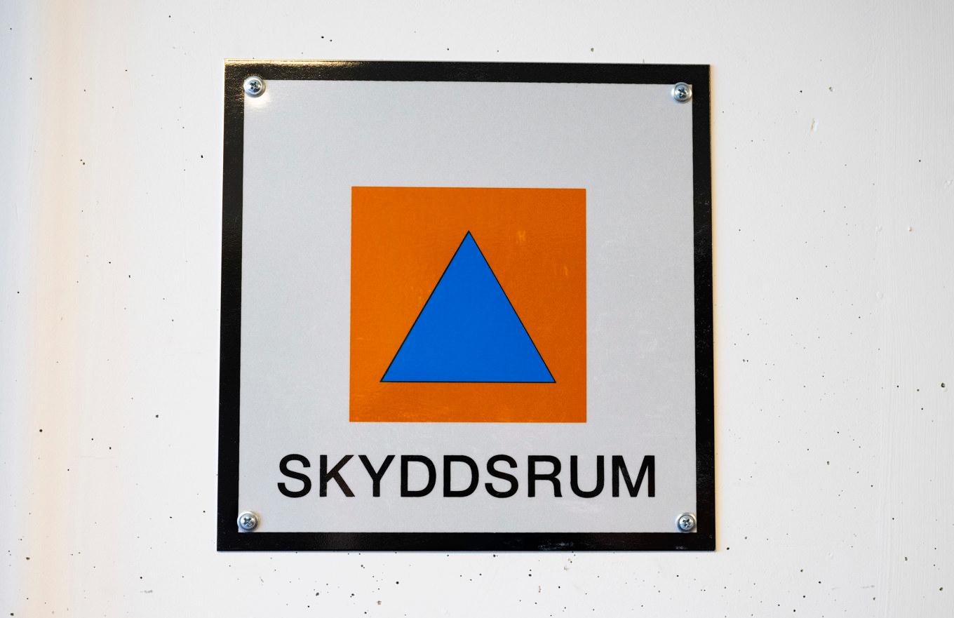 Två skyddsrum som är inritade på Trelleborgs nya beredskapskarta fanns i en fastighet som är jämnad med marken. Arkivbild. Foto: Pontus Lundahl/TT