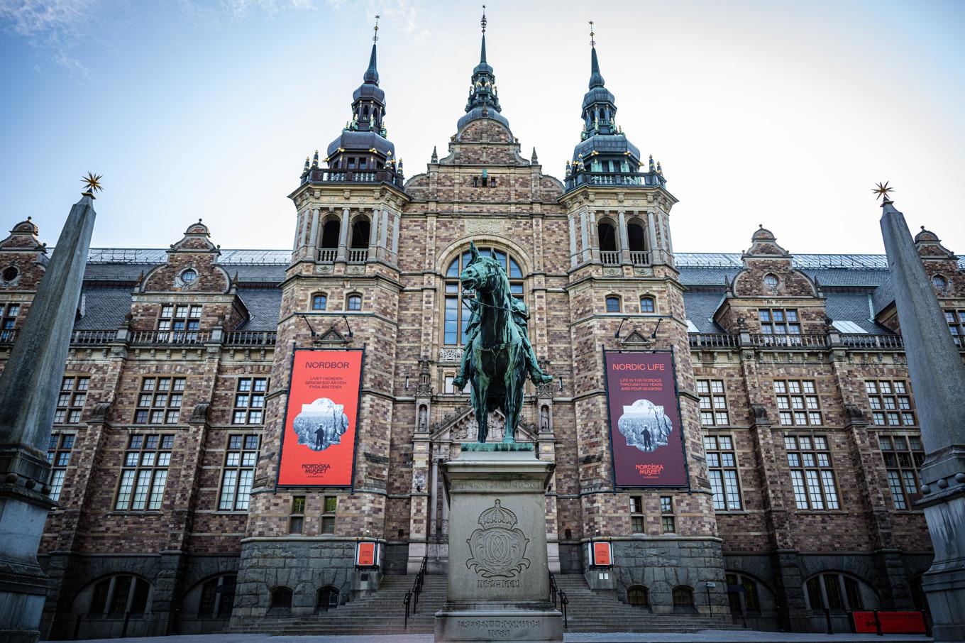 Nordiska museet på Djurgården i Stockholm är ett av museerna som omfattas av budgetsatsningen. Arkivbild. Foto: Magnus Lejhall/TT