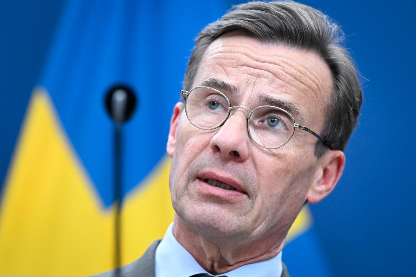 Statsminister Ulf Kristersson (M). Arkivbild. Foto: Fredrik Sandberg/TT