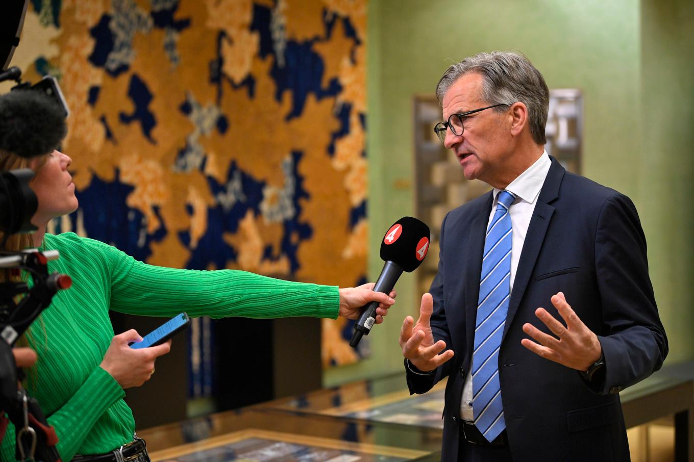 Riksbankschefen Erik Thedéen. Arkivbild. Foto: Axel Narving/TT