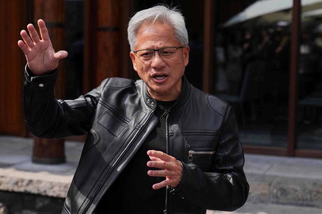 Nvidias vd och grundare Jensen Huang. Arkivbild. Foto: Andy Wong/AP/TT