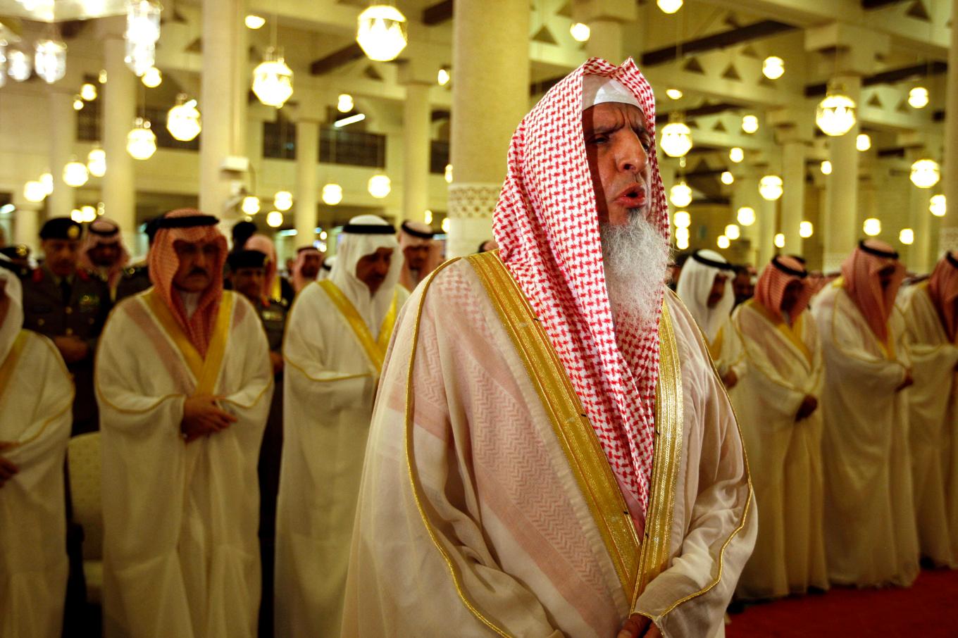 Saudiarabiens stormufti Abd al-Aziz al-Sheikh har dött. Arkivbild från 2010. Foto: Hassan Ammar/AP/TT