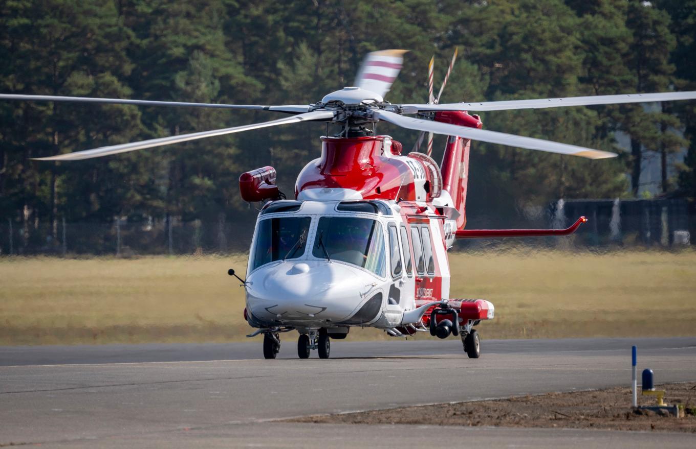 Alla helikopterbaser blir kvar, meddelar Sjöfartsverket. Arkivbild. Foto: Johan Nilsson / TT