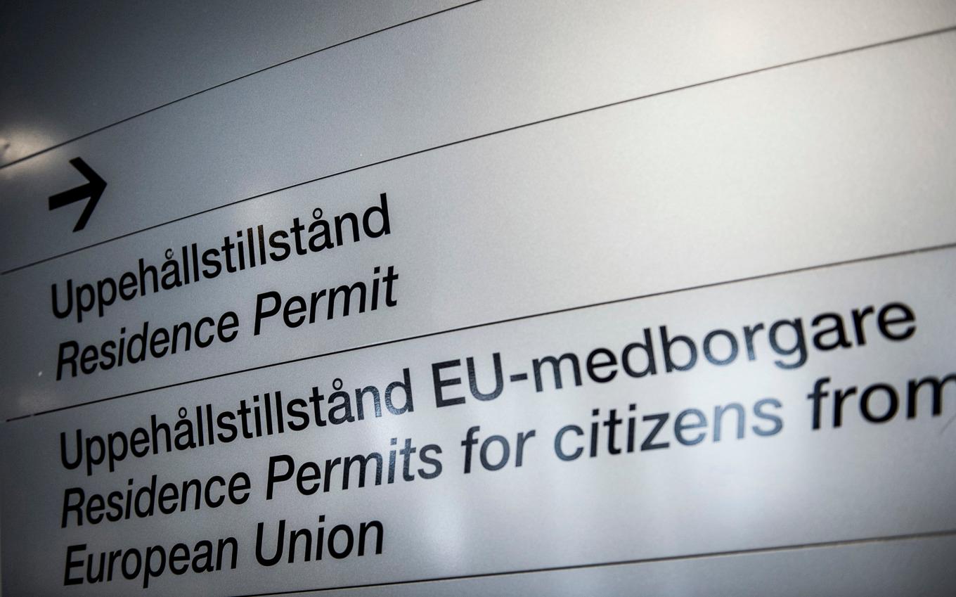 Migrationsverket utfärdar uppehållstillstånd. Arkivbild. Foto: Marcus Ericsson/TT