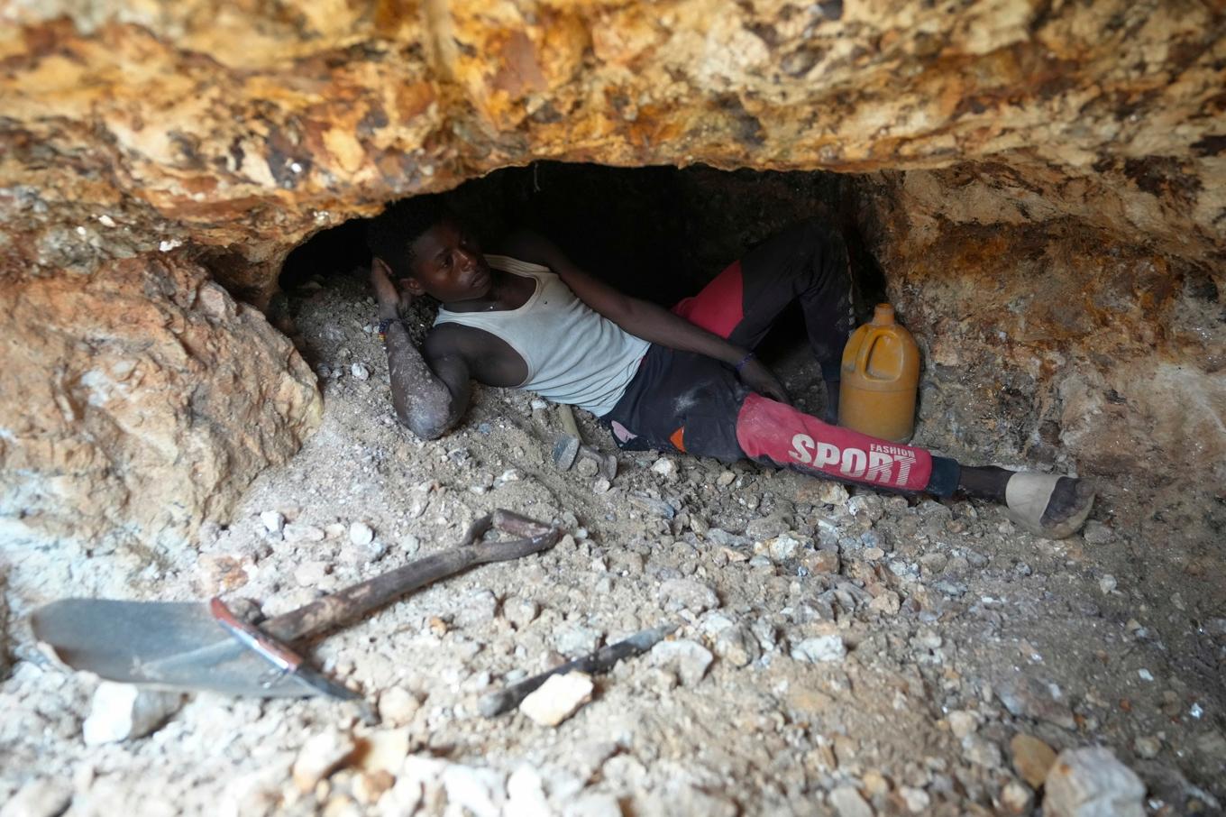 Säkerhetsarrangemang i gruvnäringen i Nigeria är ofta undermålig. Arkivbild. Foto: Sunday Alamba/AP/TT