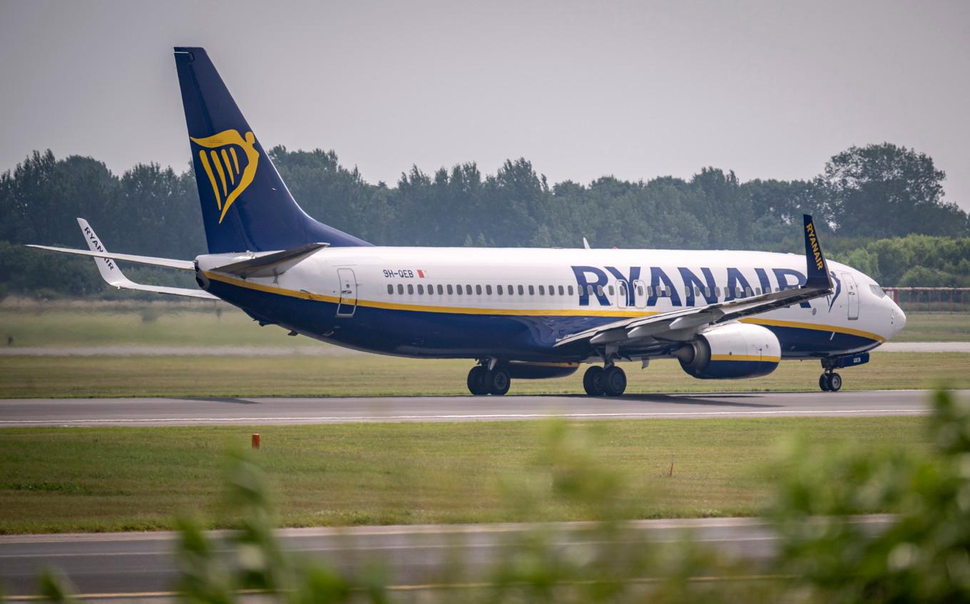 Ett plan med 152 passagerare på väg mellan Manchester och Oslo-Torp i Norge tvingades nödlanda på Landvetter. Arkivbild. Foto: Johan Nilsson/TT