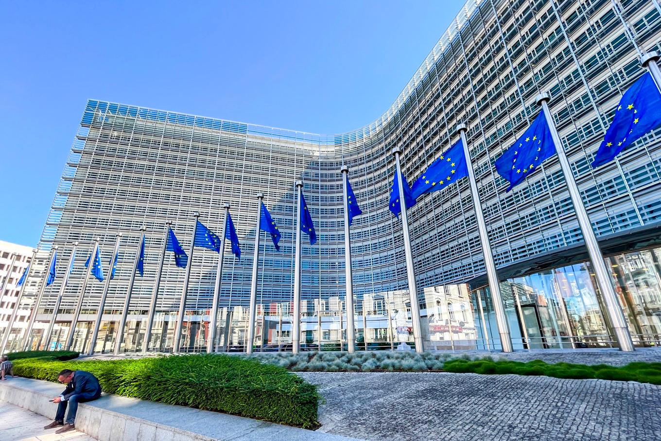 EU-kommissionens huvudbyggnad Berlaymont i Bryssel. Arkivbild Foto: Bibiana D. Piene/NTB/TT