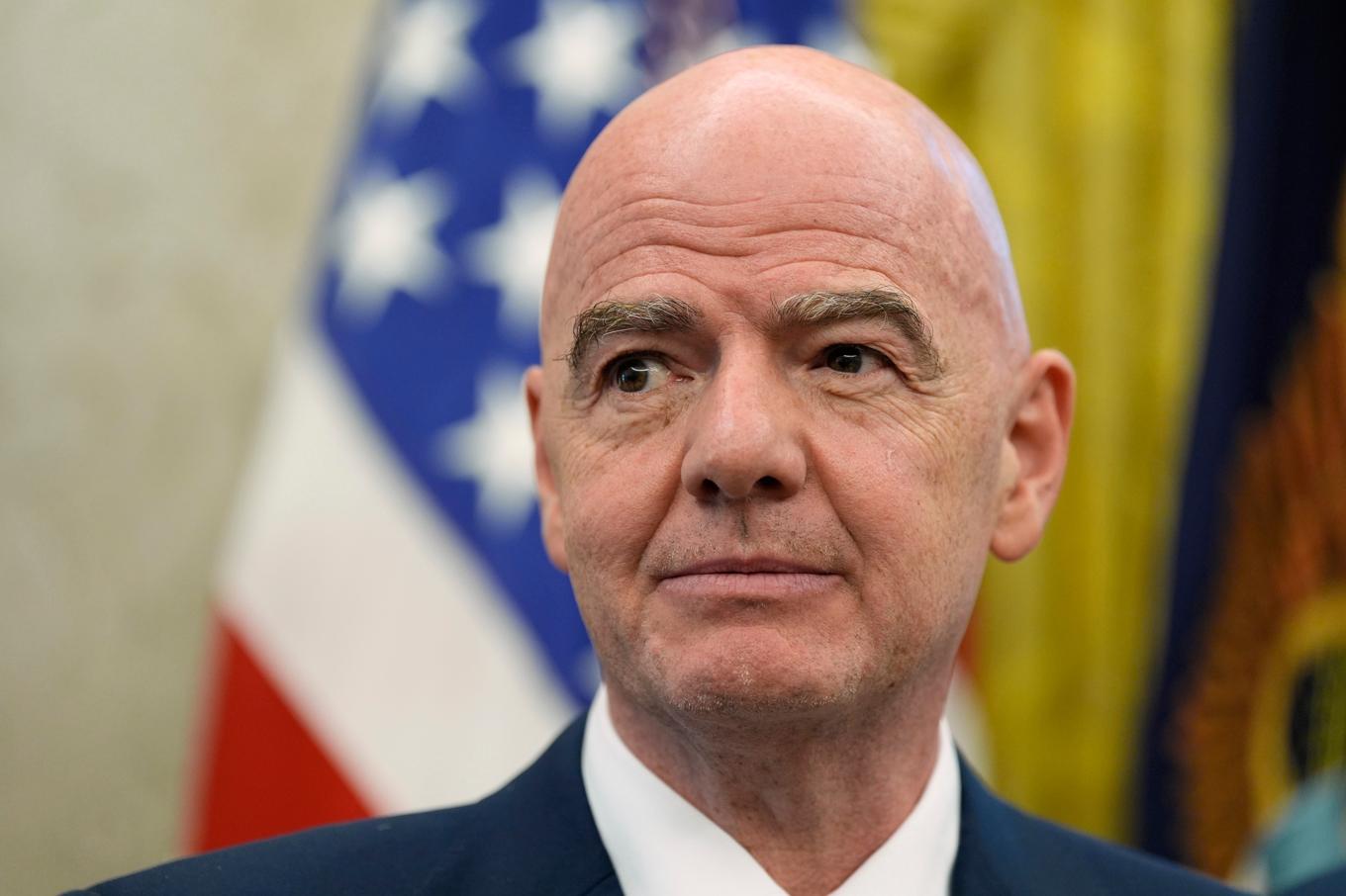 Gianni Infantino. Arkivbild. Foto: Alex Brandon/AP/TT