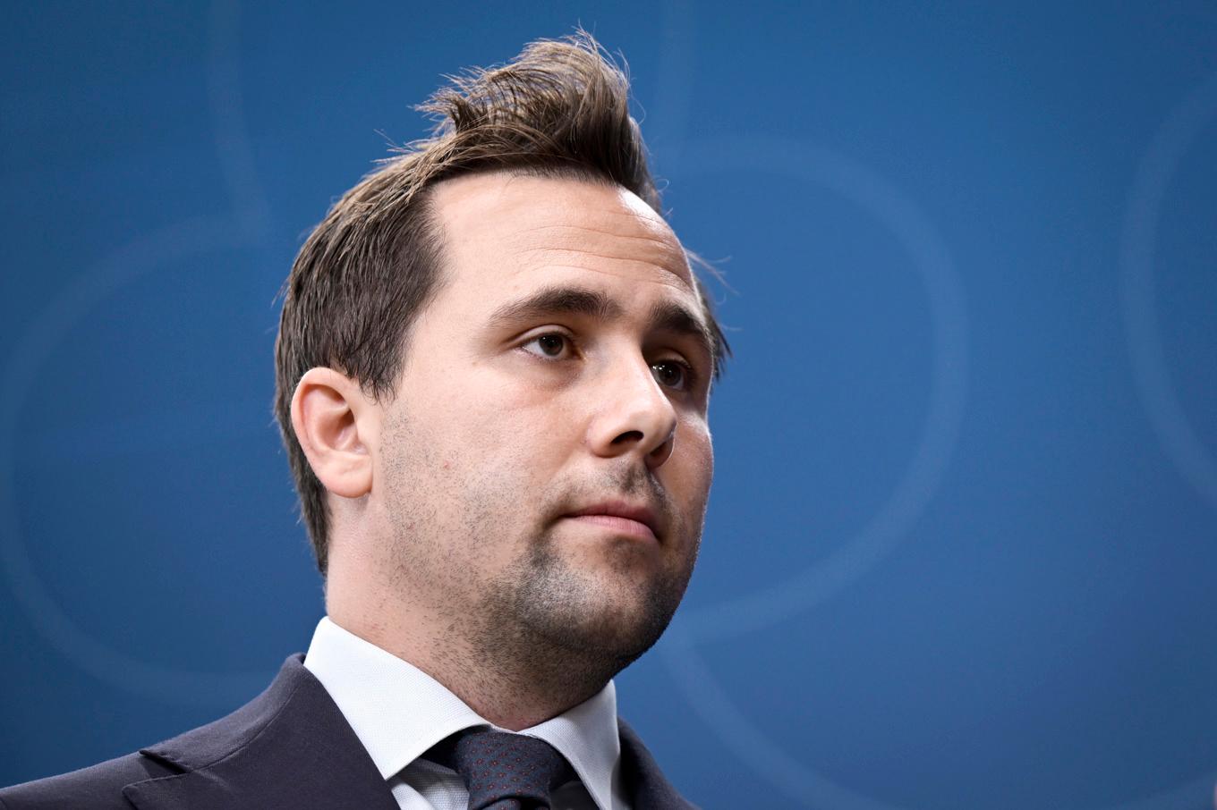 Biståndsminister Benjamin Dousa (M) öppnar för att Sverige ska komma överens med Syrien om en biståndsuppgörelse. Arkivbild. Foto: Magnus Lejhall/TT