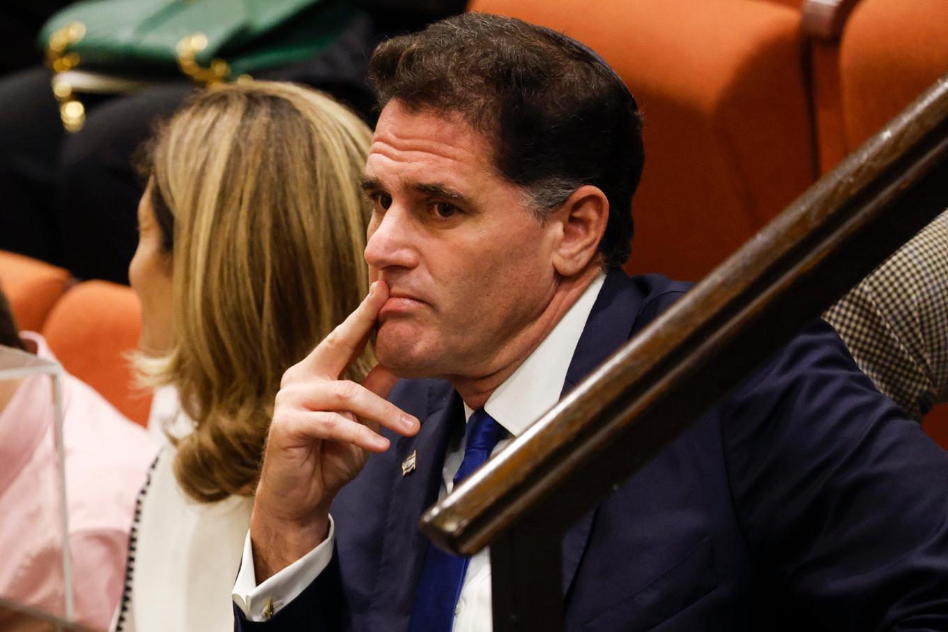 Ron Dermer, tidigare israelisk USA-ambassadör och premiärminister Benjamin Netanyahus topprådgivare, på en bild tagen 2022. Foto: Amir Cohen/AP/TT