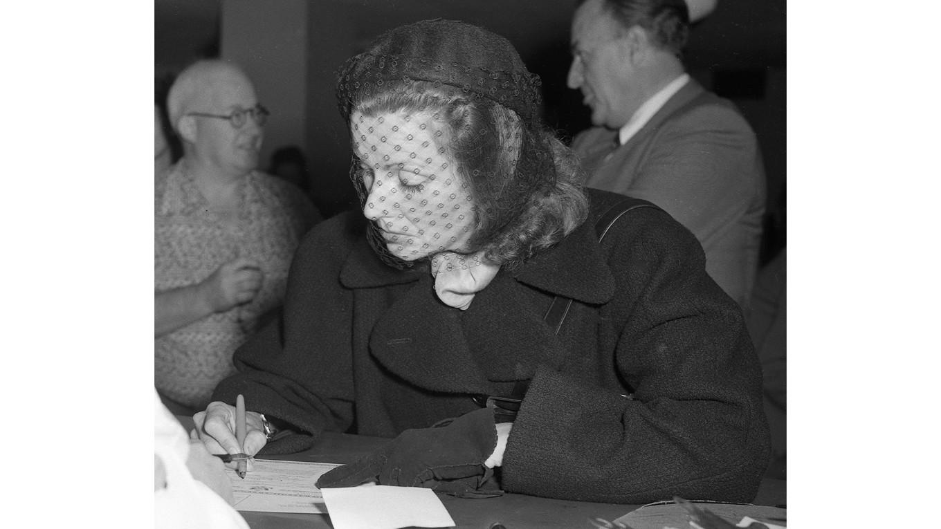Greta Garbo. Foto: Stockholms  Auktionsverk