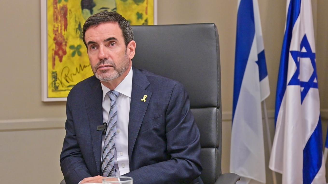 Ziv Nevo Kulman, Israels ambassadör i Sverige. Foto: Roger Sahlström.