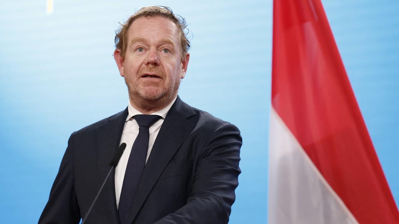 Den nederländske migrations- och utrikesministern David van Weel. Foto: Odd Andersen/AFP via Getty Images