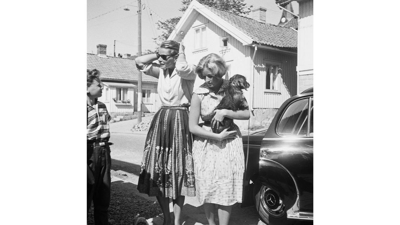 Ingrid Bergman. Foto: Hembygdsarkivet Fjällbacka