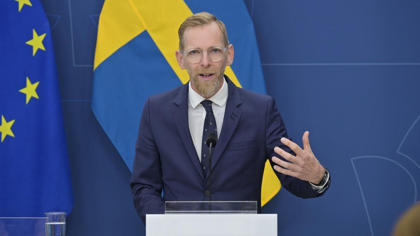 Socialminister Jakob Forssmed. Foto: Roger Sahlström