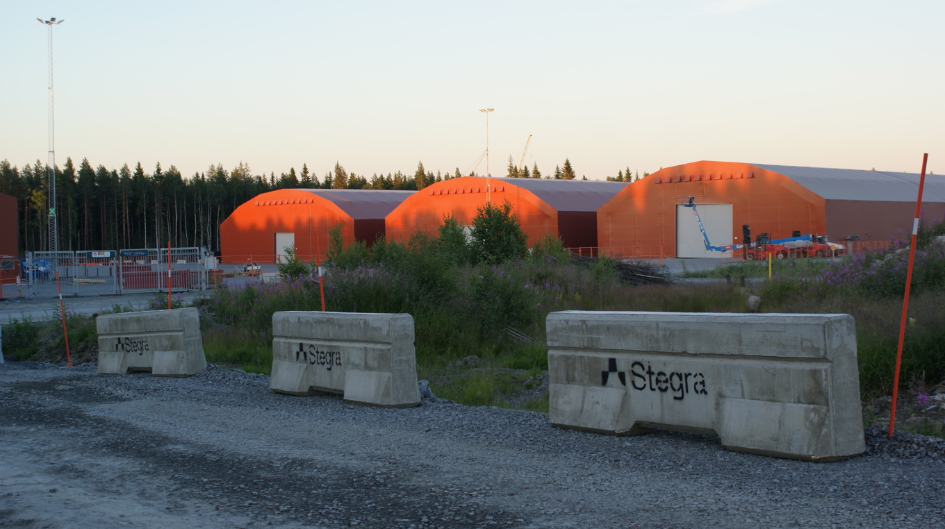Stegras anläggning i Boden. Foto: Adam Strand