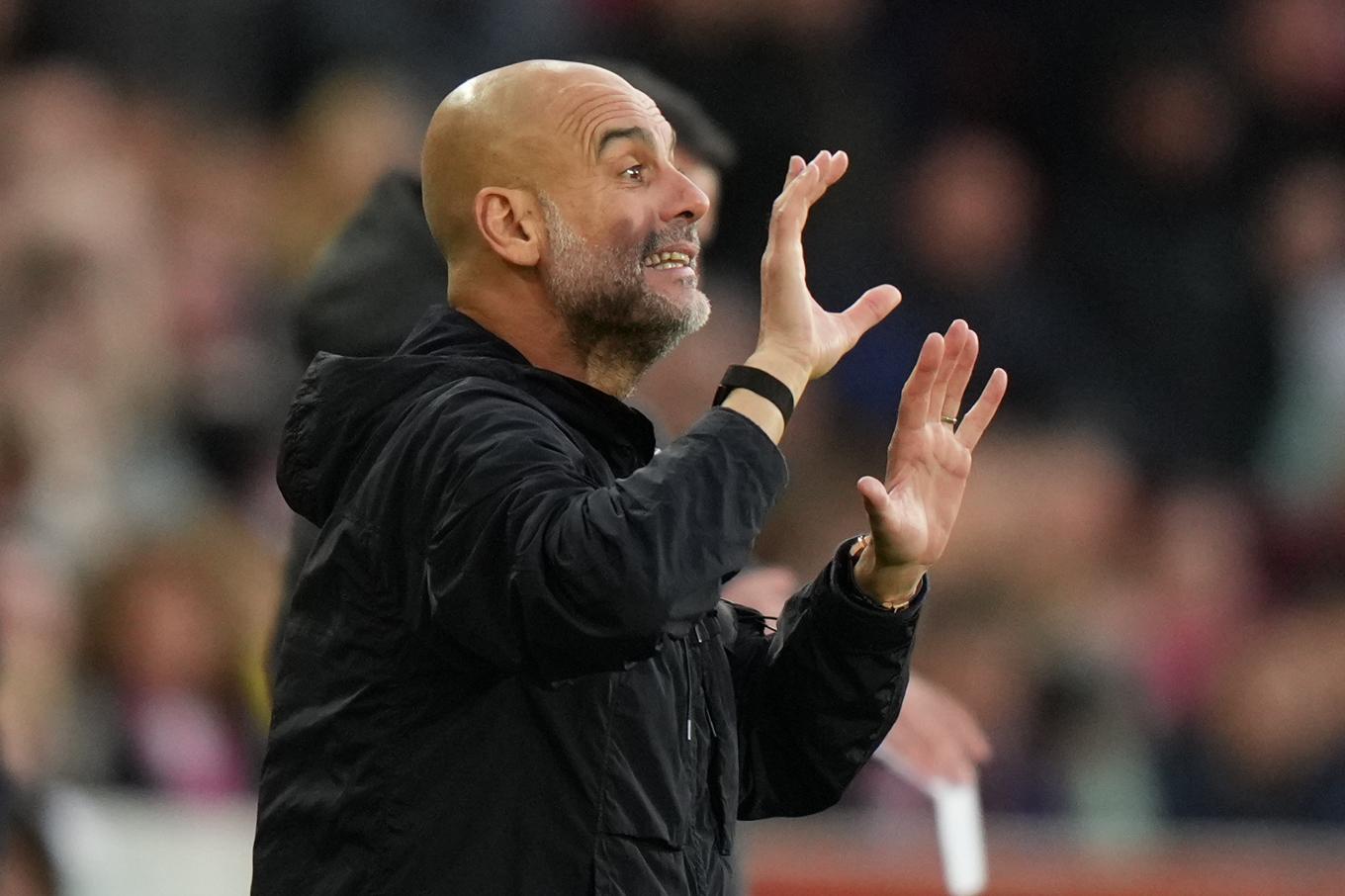 Pep Guardiola. Arkivbild. Foto: Alastair Grant
