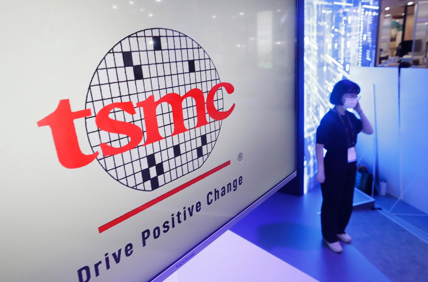 TSMC (Taiwan Semiconductor Manufacturing Company) har släppt försäljningssiffror. Arkivbild. Foto: Chiang Ying-ying/AP/TT