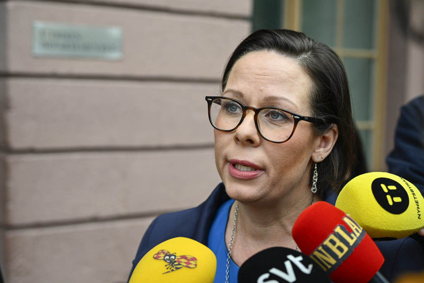 Sveriges utrikesminister Maria Malmer Stenergard (M). Foto: Anders Wiklund/TT