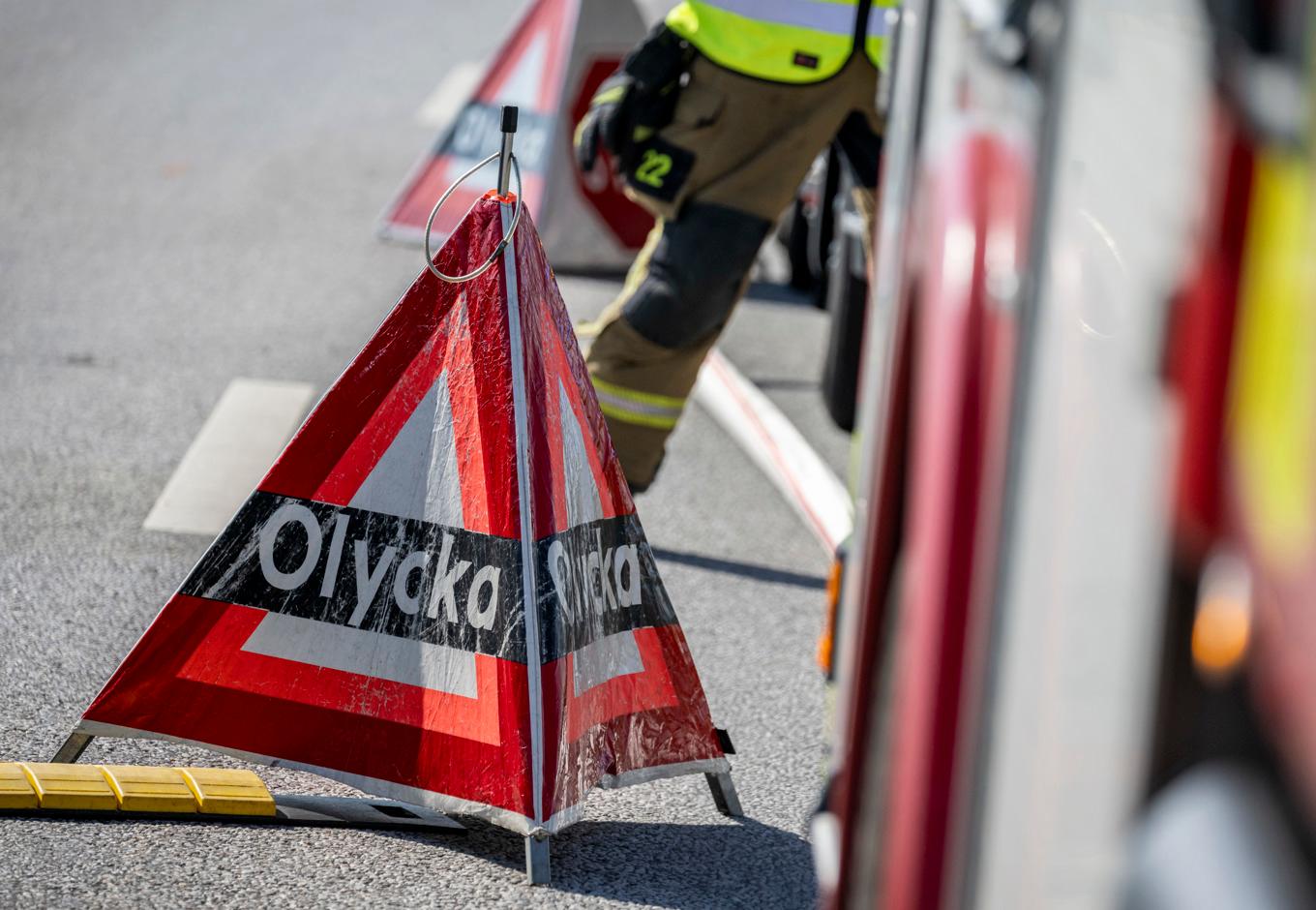En man har avlidit i en trafikolycka utanför Hallsberg, uppger polisen. Arkivbild Foto: Johan Nilsson/TT