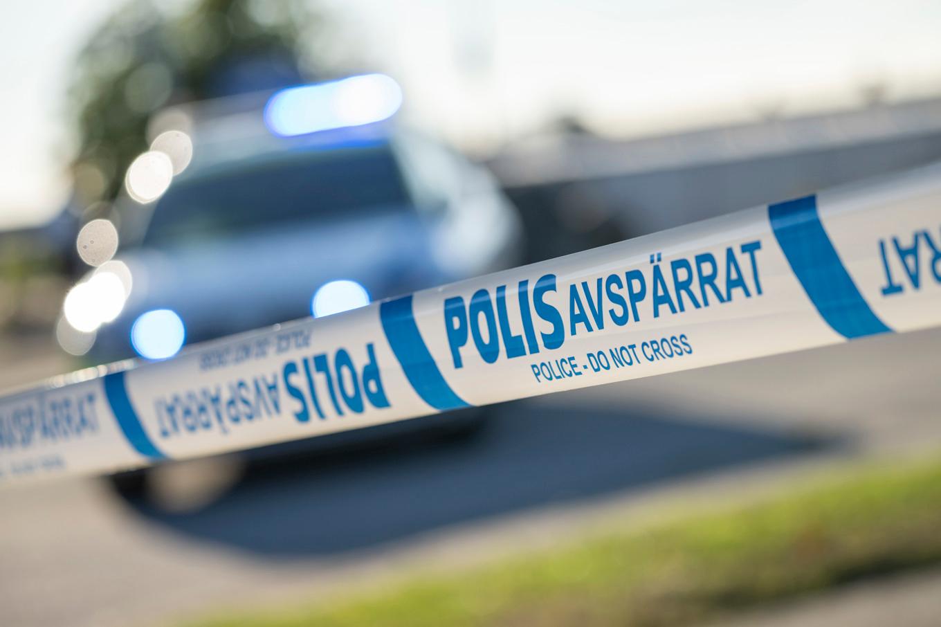Polis och räddningstjänst har larmats till en företagslokal i Barkarby nordväst om Stockholm på grund av ett pågående gasutsläpp. Arkivbild. Foto: Johan Nilsson/TT