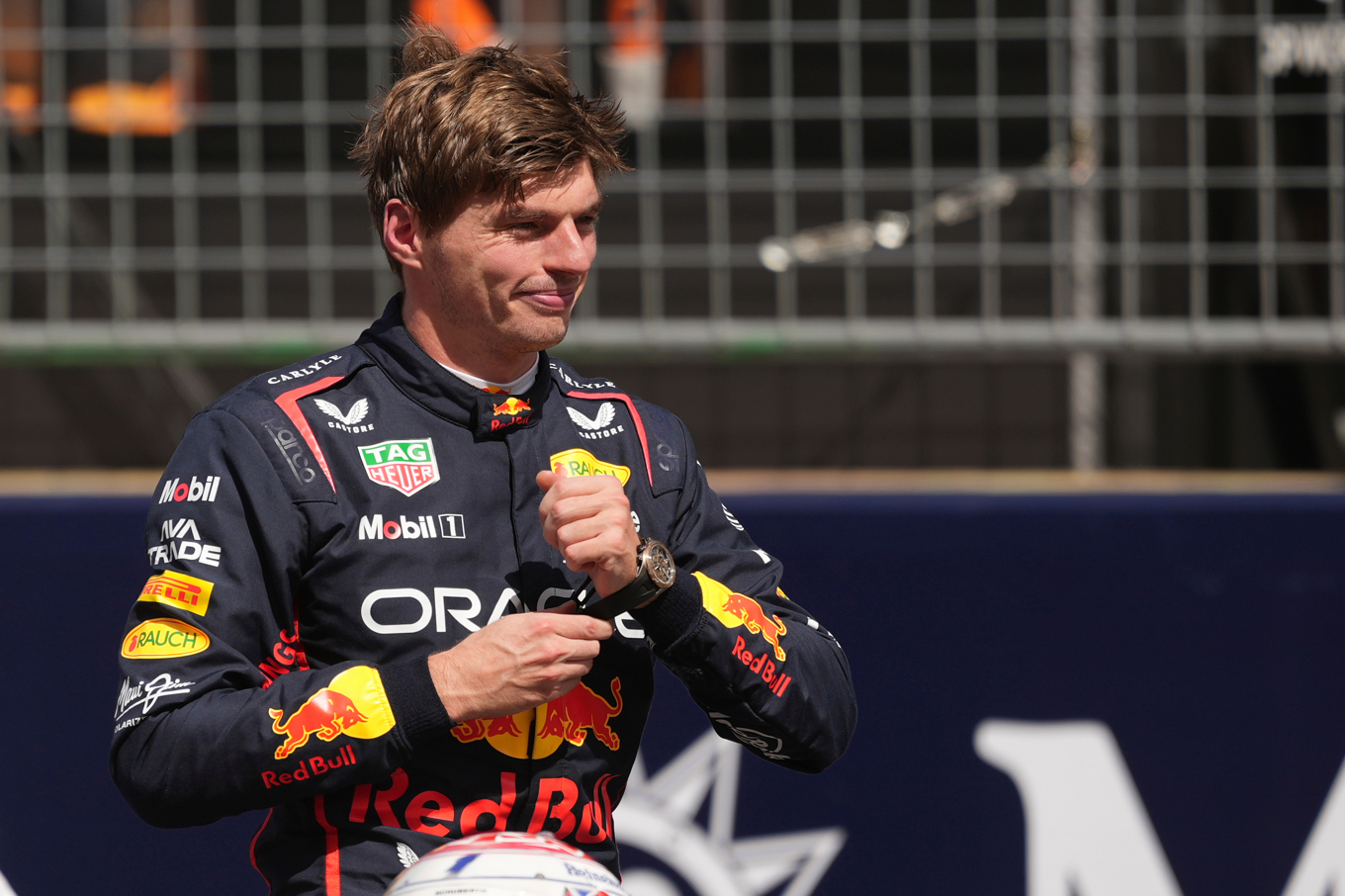 Max Verstappen är med i titelracet efter lördagens sprintseger. Foto: Eric Gay/AP/TT