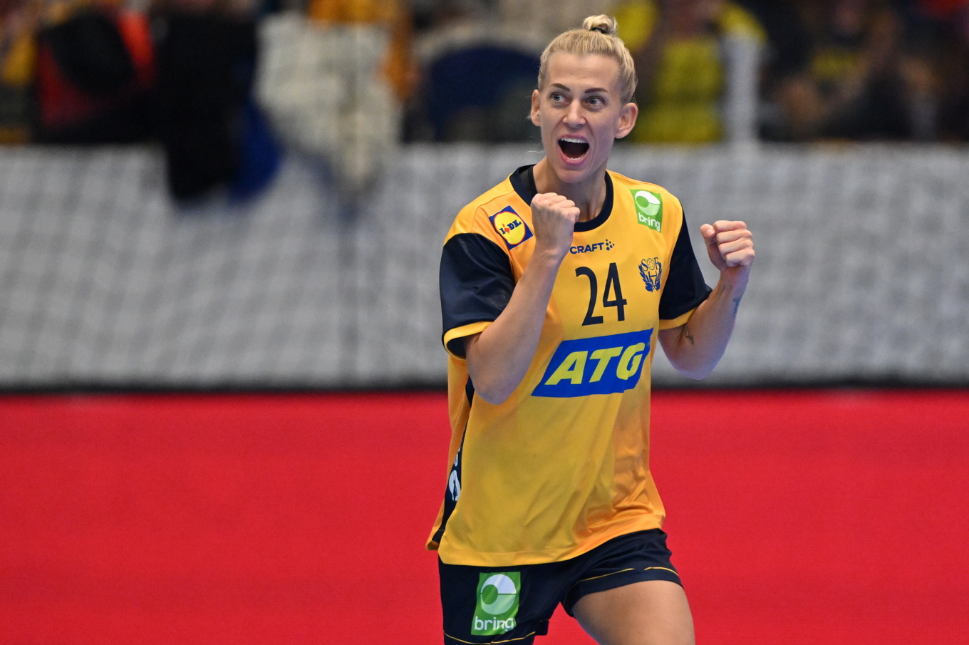 Sveriges Nathalie Hagman. Arkivbild. Foto: Björn Larsson Rosvall/TT