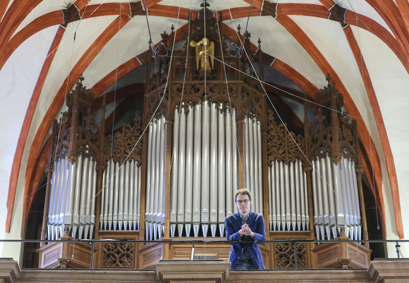 Johannes Lang i Leipzigs Thomaskyrka. Arkivbild. Foto: Jan Woitas