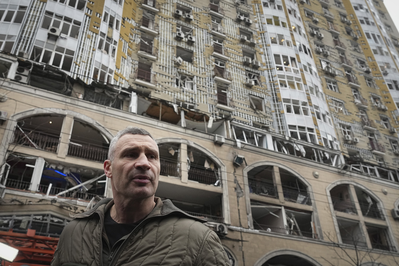 Kievs borgmästare Vitalij Klytjko, på bild från december i fjol. Foto: Efrem Lukatsky/AP/TT