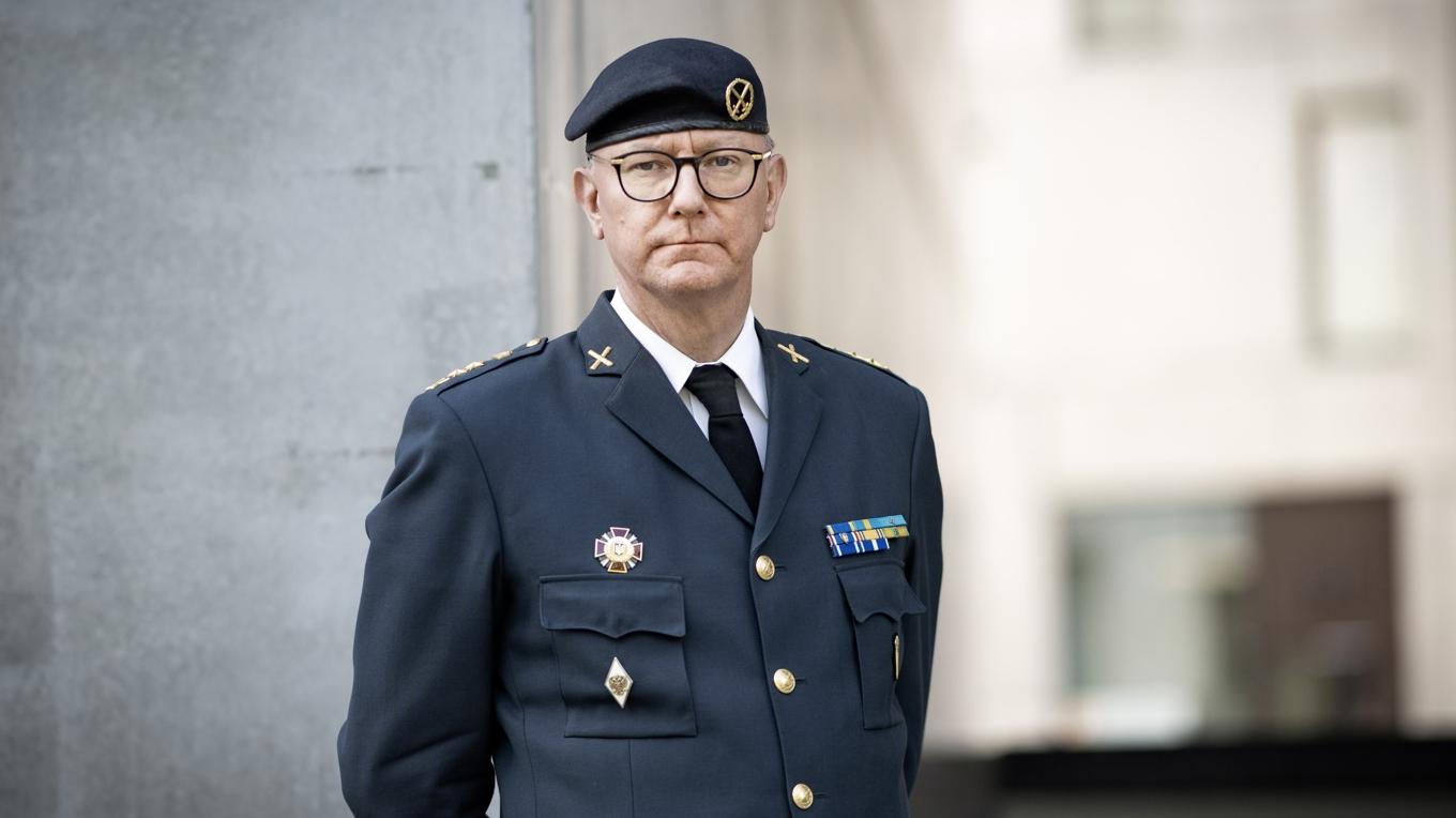 Överstelöjtnant Johan Huovinen. Foto: Pontus Lundahl/TT