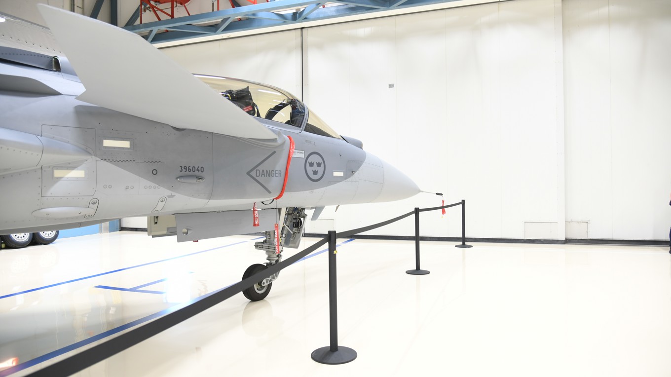 Nya Jas 39 Gripen E. Foto: Carl S:t Clair Renard