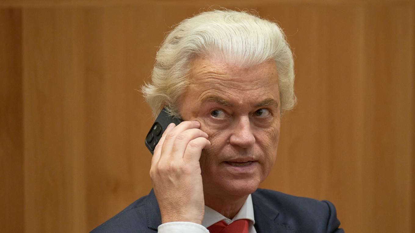 Tre personer har gripits efter misstankar om att ha planerat att döda flera toppolitiker, däribland Geert Wilders. Foto: Pierre Crom/Getty Images